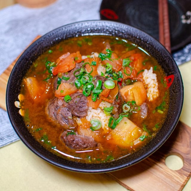Traditional Rice in Beef Tomato Broth (Chengdu) 莫得多好吃的番茄牛肉泡饭 (成都).
