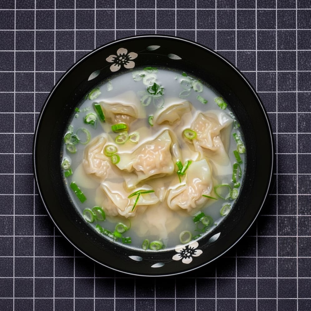 Wholesome Wonton Chicken Soup (Chengdu) 现包现卖鸡汤抄手 (成都).