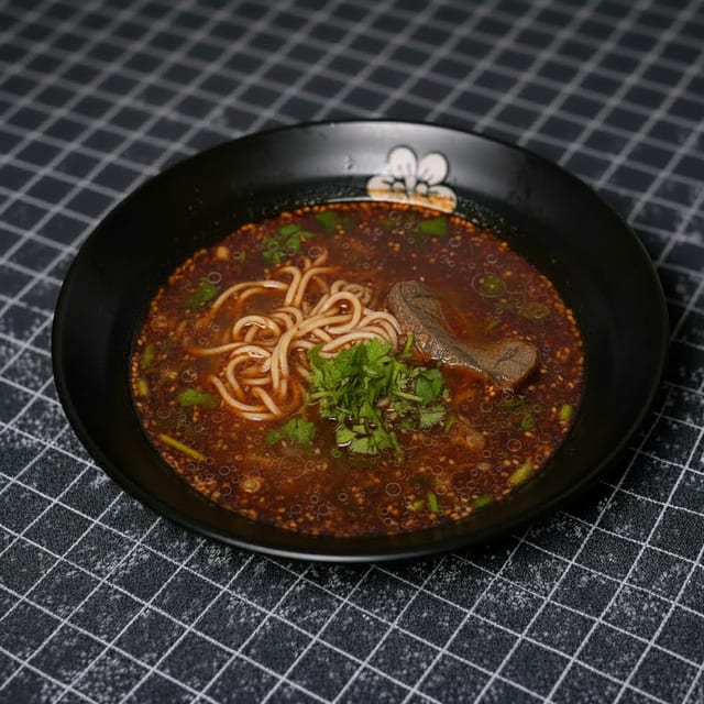Signature Spicy Beef Noodles (ChengDu) 老成都原汤滚烫牛肉面.